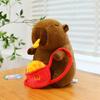New Internet Celebrity 8-inch Capybara Doll Kapibara Plush Toy Girl Children's Birthday Gift Doll