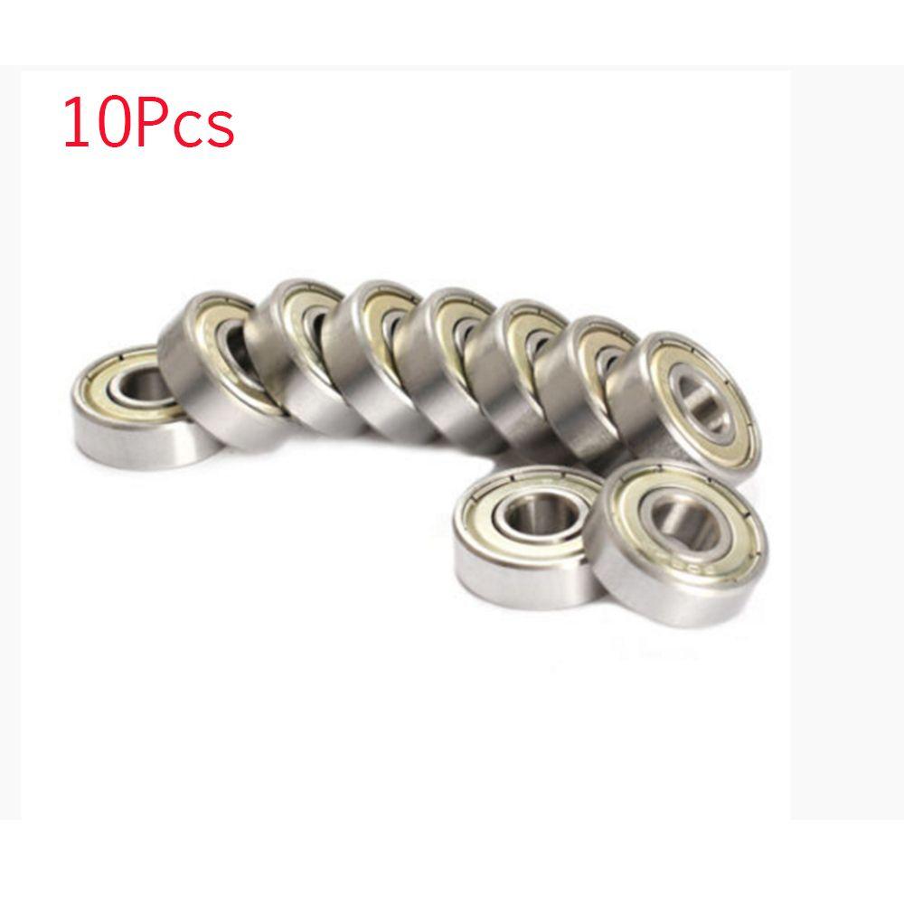 10PCs Miniature Roller for Steel Carbon 3D Bore 608ZZ Bearing Groove Ball