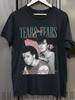 Хлопковая черная футболка унисекс в стиле Tears For Fears, все размеры