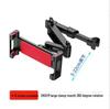 Car Headrest Backseat Mount for Mobile Phone Tablet - Telescopic Rear Bracket with Back Seat Pillow