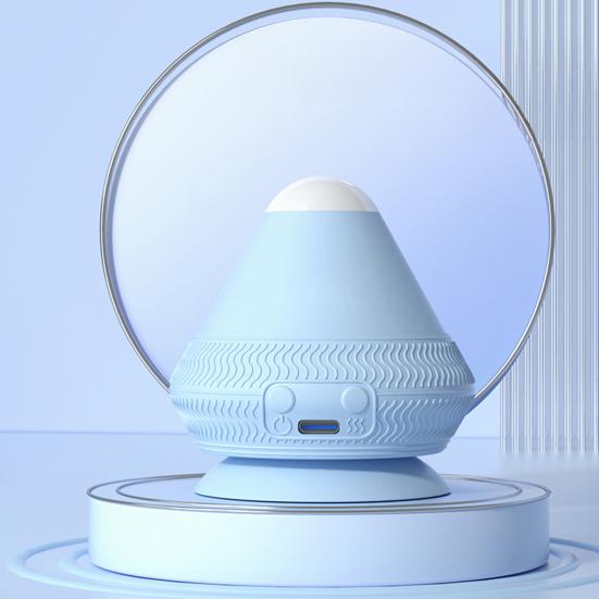 Электрический массажный мяч с присоской, 2 режима, регулируемый подогрев, вибрационный массажный мяч, тип C, перезаряжаемый, для всего тела, для снятия боли, фасциальный массажер