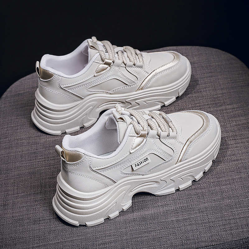 Round Nose Spring-autumn Runing Shoes For Woman Casual Run And Walk Women's Colorful Sneakers Sport Portable Luxury Brand