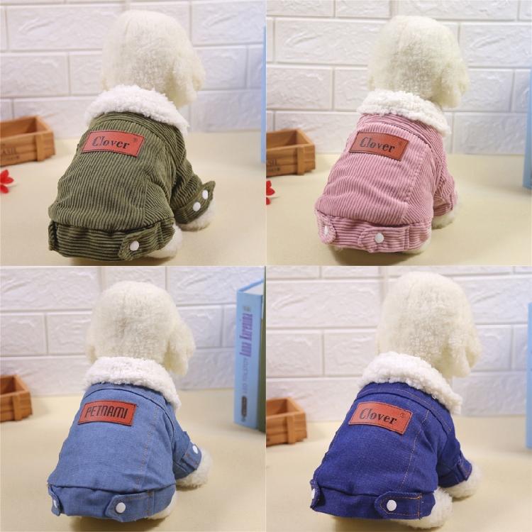 Windproof Dog Jumpsuit with Thick Fleece Liners Dog Winter Warm Padded Jackets