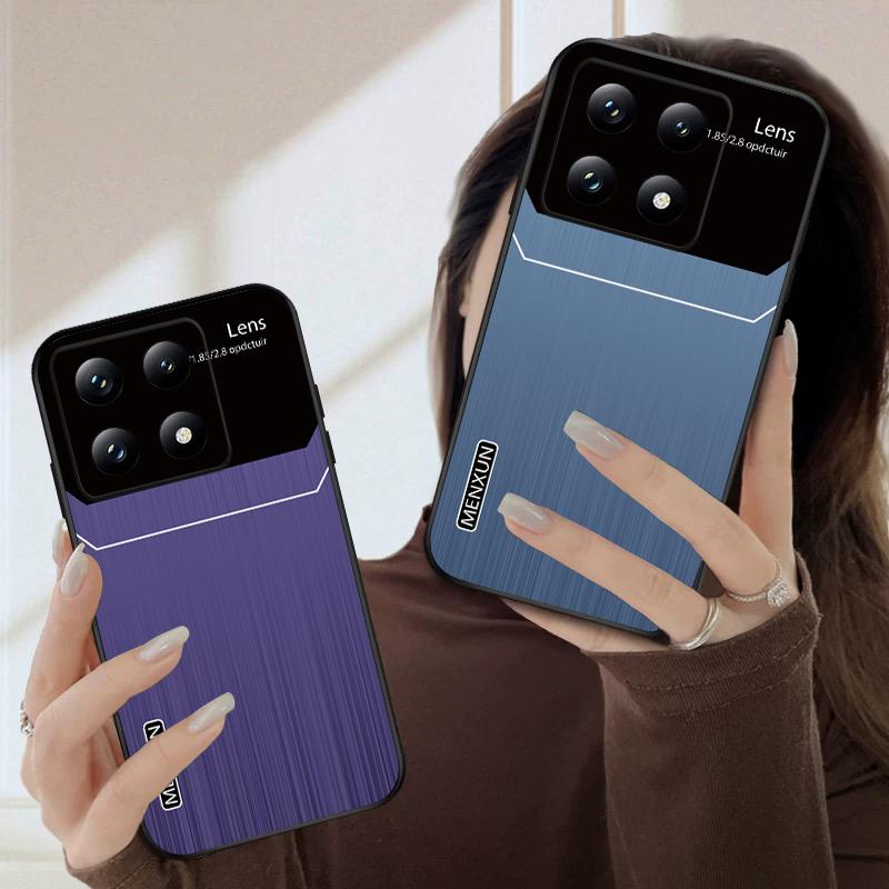 Коричневая вертикальная полоса Для Xiaomi Poco X7 M7 Pro 5G M5 X4Pro 4 M6 4G C65 C75 F6 F5 X6 5 7 X5 F7 Ultra M5S M4Pro 5G мягкий чехол для телефона