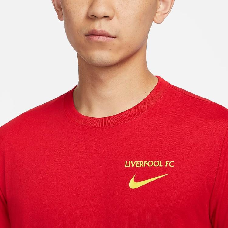 Nike Мужская футболка Liverpool FC Dri-FIT 'Красный Желтый' FZ8719-687