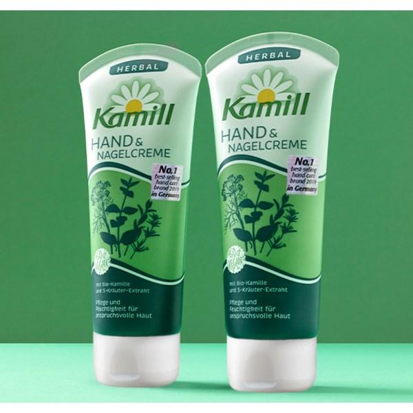 Крем для рук и ногтей Camille Herbal, 100 мл, 1 шт.