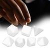 7Pcs/set Plastic Dices Multi-Sided Dices Different Size Blank Polyhedral Dices Kid Educational Toy DIY Board Game Dices