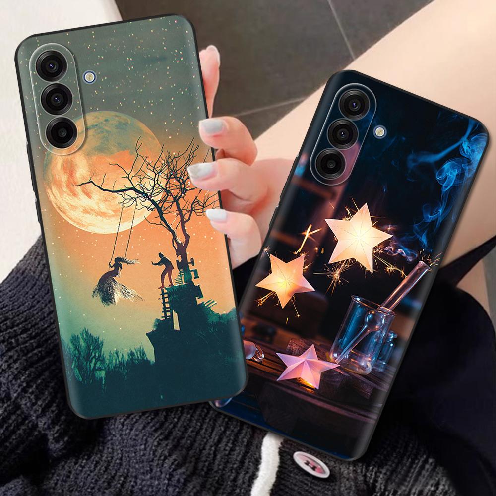 Чехлы для Samsung Galaxy A17 Силиконовый Мягкий ТПУ Задняя Крышка Для Samsung A17 5G SM-A716B Чехол для Телефона Милый Защитный Fundas Оболочка