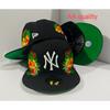 Unisex Embroidered Baseball Cap With Wide Brim Cotton-Linen Blend Adjustable-Free Sun Protection Hat