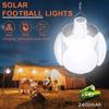 USB Solar Camping Light Outdoor Folding Hiking Tent Emergency Night Lamps LED Bulb Rechargeable Use Camping Search Soccer Lights