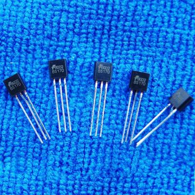 10 ШТ. BS170 TO-92 N-КАНАЛЬНЫЙ 60 В 500 мА (ДС) МОП-транзистор BS170G TO92 FSC на N-канале