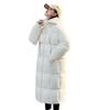 New Long Over-knee Cotton-padded Clothes, Maillard-colored Bread Clothes, Loose Large-size Cotton-padded Jackets, Down Cotton-padded Clothes for Women