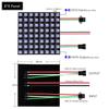 8x32 WS2812 RGB светодиод с модулем IC Pixel Screen Pixels Led Panel Light Panel Matrix Panel Light