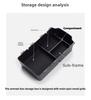 For Honda 2022 11th Generation Civic Glove Box Storage Box Style Interior Storage Box Partition Box