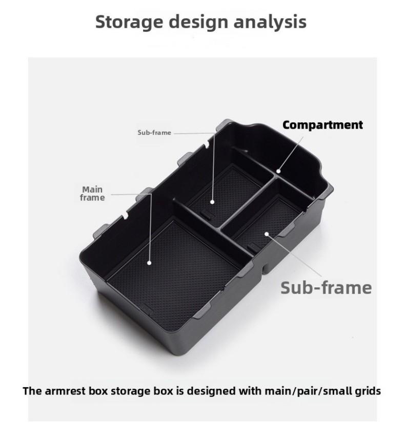 For Honda 2022 11th Generation Civic Glove Box Storage Box Style Interior Storage Box Partition Box
