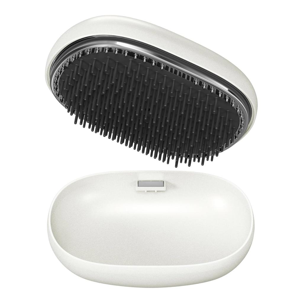 Щетка для волос и расческа Mods Hair STYLISH BASE UP BRUSH для статических волос и ухода за кожей головы MHB-7040 Белый, Мини, Компактный, Легкий, Портативный, Портативный,