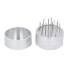 Coffee Needle Distributor with Base Effective Dispersion Rust Resistant Stainless Steel Hand Coffee Stirrer Silver