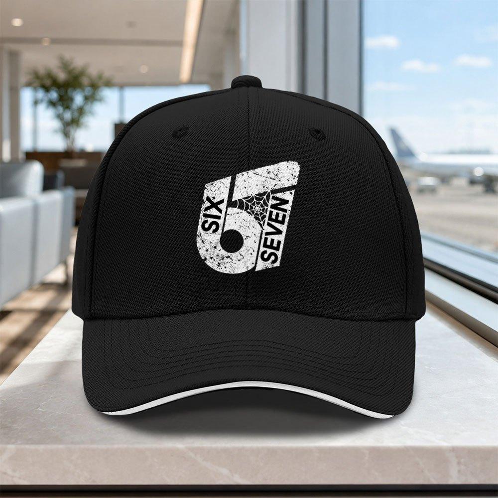 Six Seven Spider Web Adjustable Baseball Cap Lightweight Printed Unisex Hat For Outdoor Weddings Parties