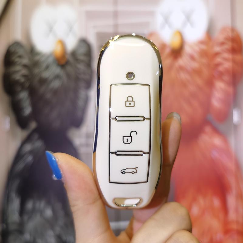 Key Case for Dongfeng Fengguang Ix5/580 Pro/Red Star Edition ix7/Cyrus SF5 - Shell Buckle Bag (Women)