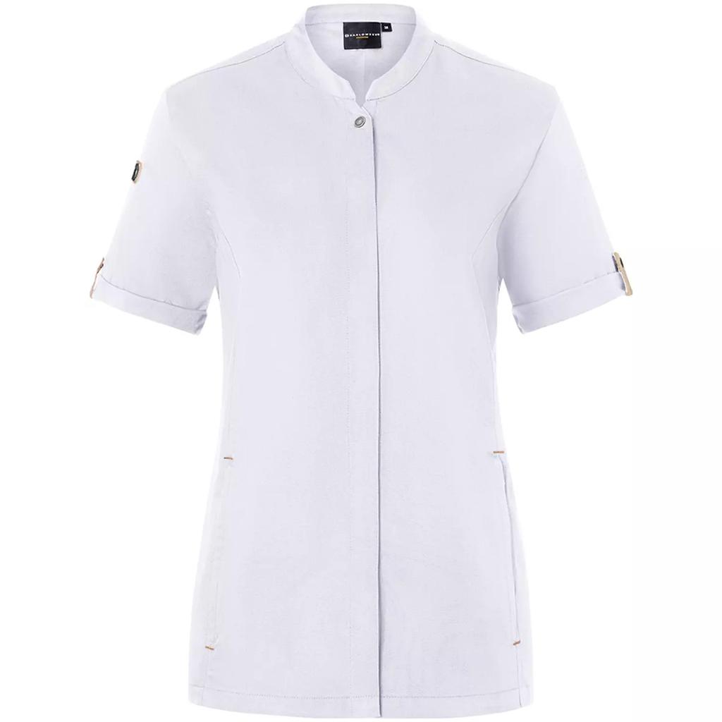 Karlowsky Womens/Ladies Green-Generation Short-Sleeved Chef Jacket