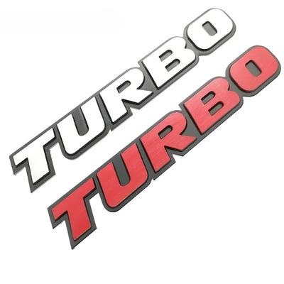 1 шт. 3D наклейка-эмблема TURBO, значок на кузов, заднюю дверь багажника для Ford Focus 2 3 ST RS Fiesta Mondeo Tuga Ecosport Fusion, стайлинг автомобиля