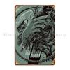 Aliens Metal Plaque Poster Pub Plates Classic Cinema Cinema Design Tin Sign Poster