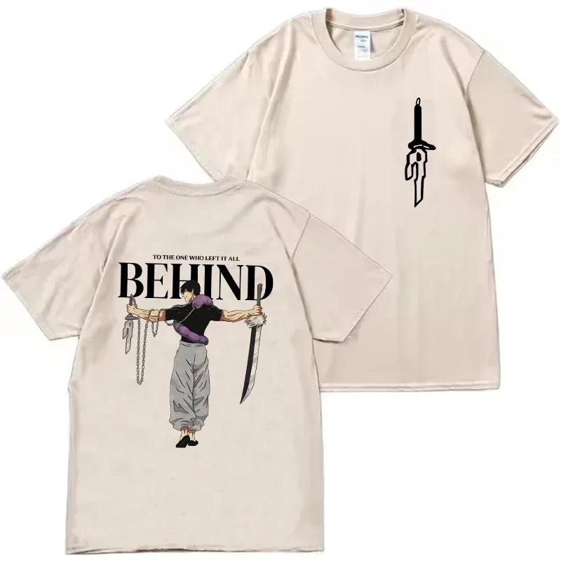 Японская аниме-футболка Jujutsu Kaisen для женщин, унисекс, унисекс, футболки с рисунком Gojo Satoru, женская мода, повседневная футболка, футболка унисексga