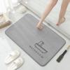 Нескользящий коврик для унитаза Впитывающий коврик для ног Коврик с эффектом памяти Коврик для ванной комнаты Утолщенный коврик для унитаза