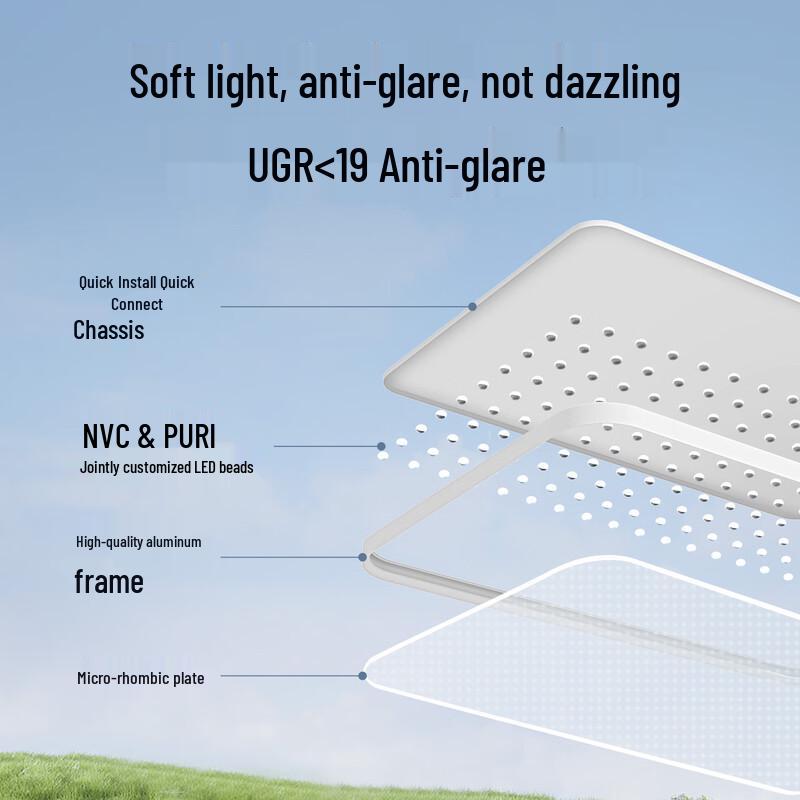 NVC Qingchen Smart Full Spectrum LED Ceiling Light