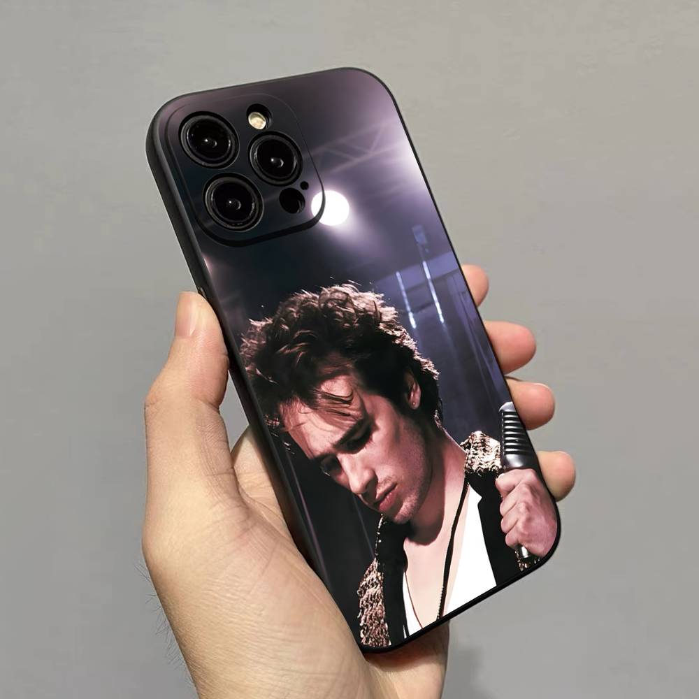 J-Jeff B-Buckley Для IPhone 17 16 15 14 13 12 11 Pro Max Plus Ударопрочный Черный Мягкий Чехол для Телефона