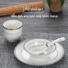 Китайский керамический набор столовой посуды для отеля