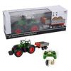 Радиоуправление 2,4 ГГц Фермерский автомобиль Трактор Самосвал Инженерная Внедорожная 1:16 Игрушечная модель радиоуправляемого автомобиля(зеленый )