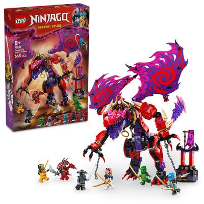 LEGO Ninjago Дракон Хаоса: Игрушечный блок Thunderfang 8910 Боевой робот для учеников начальной школы 71832