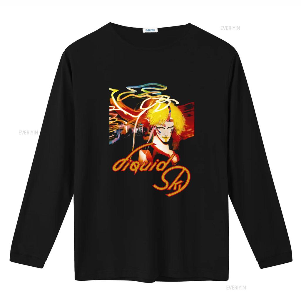 Retro Liquid Sky 1982 Movie T Shirt Perfect Everyday Wear All Size S 4xl Vintage Washed Stylish Stretched Streetwear Homme Soft