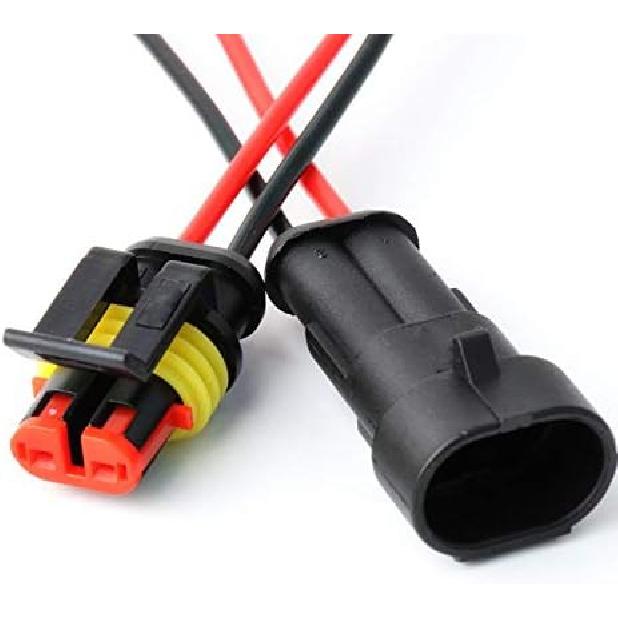 Way Car Waterproof Electrical Connector,16 AWG 2 Pin Plug Auto Electrical Wire Connectors For Car, Truck, Boat, And Other Wire Connections.(5