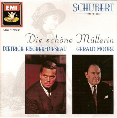 CD ШУБЕРТ; ФИШЕР-ДИСКАУ - Прекрасная мельничиха CDC7471732 EMI 1985 Швейцария Классика Б/У