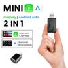 Wireless CarPlay Android Auto 2 In 1 Adapter for Car Navigation USB Dongle