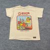 Футболка для психического здоровья 'Надоела твоя чушь' Размер L 21x25 Бежевый Steven Rhodes