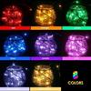 1m-30m LED String Light 8 Colors Fairy Lights LED Copper Wire Battery Powered for Wedding Party Christmas Decor Holiday Garland