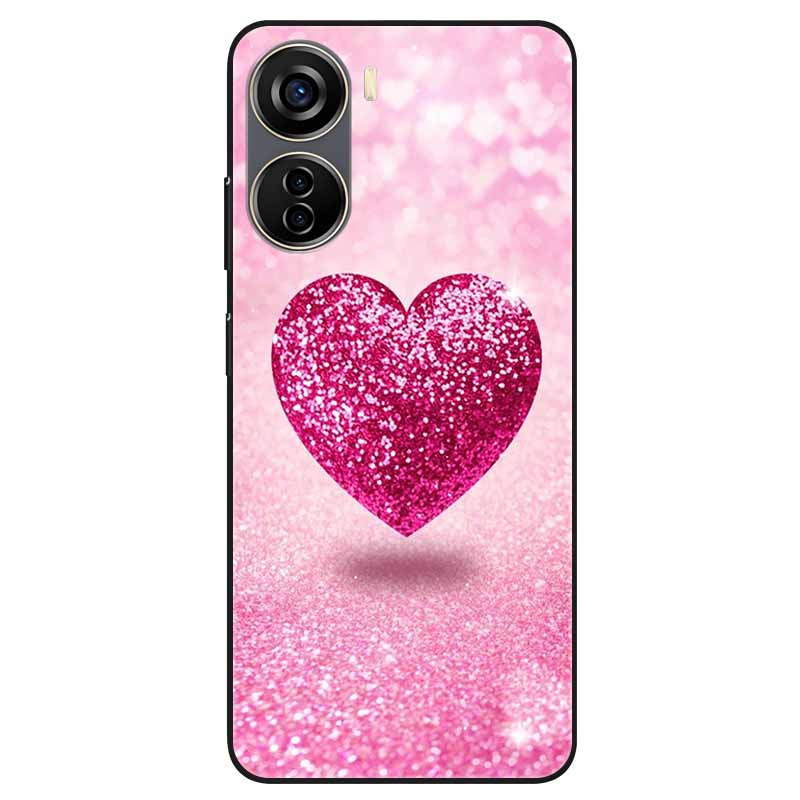 For ZTE Libero 5G IV Case A302 Soft Silicone Lovely Shockproof Cover for ZTE Libero 5G IV TPU Coque Cute Cats Funda Shells 6.6''