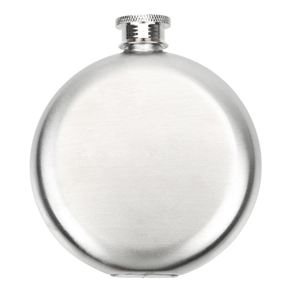 HILIFE Stainless Steel Alcohol Hip Flasks Russian Liquor Pot Round Whiskey Flask 5 Oz Wine Bottle Drinkware Accessories