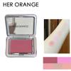 HER ORANGE~ Ambiance Micro Blush Blood Rose Shell Shell Стойкие натуральные