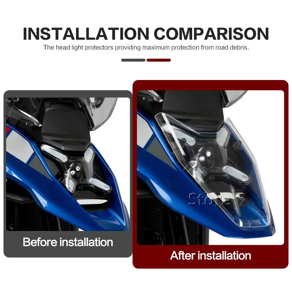 Защитная крышка фары Защита 2023 2024 2025 Защита фары мотоцикла Для BMW R1300 GS R 1300 GS GS1300