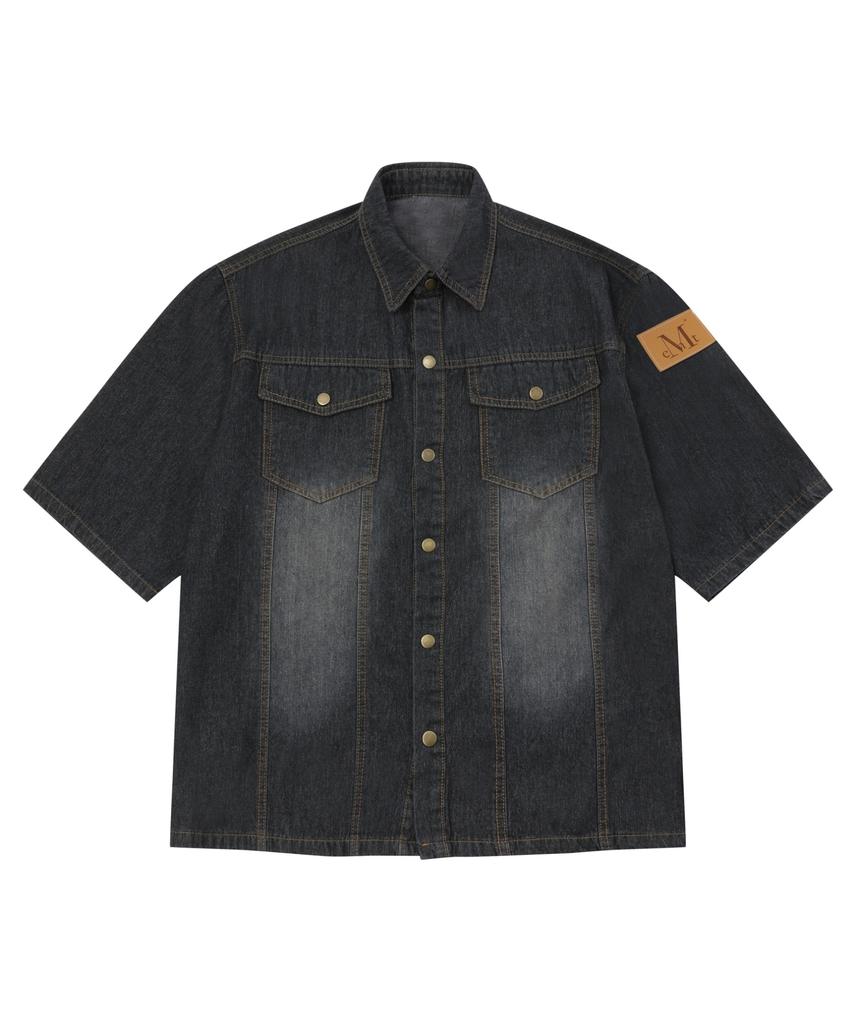 MUCENT Country Roll-Up Denim Short Sleeve Shirt (2 Colors)