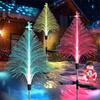 1/3/5PCS Solar Christmas Tree Light Multi Color Changing Auto On Off Waterproof Outdoor Garden Porch Yard Festival Holiday Decor