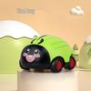 Ladybug Two-Way Pull-Back Car Toy for Kids