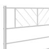 Replacement Headboard Metal White 193 cm