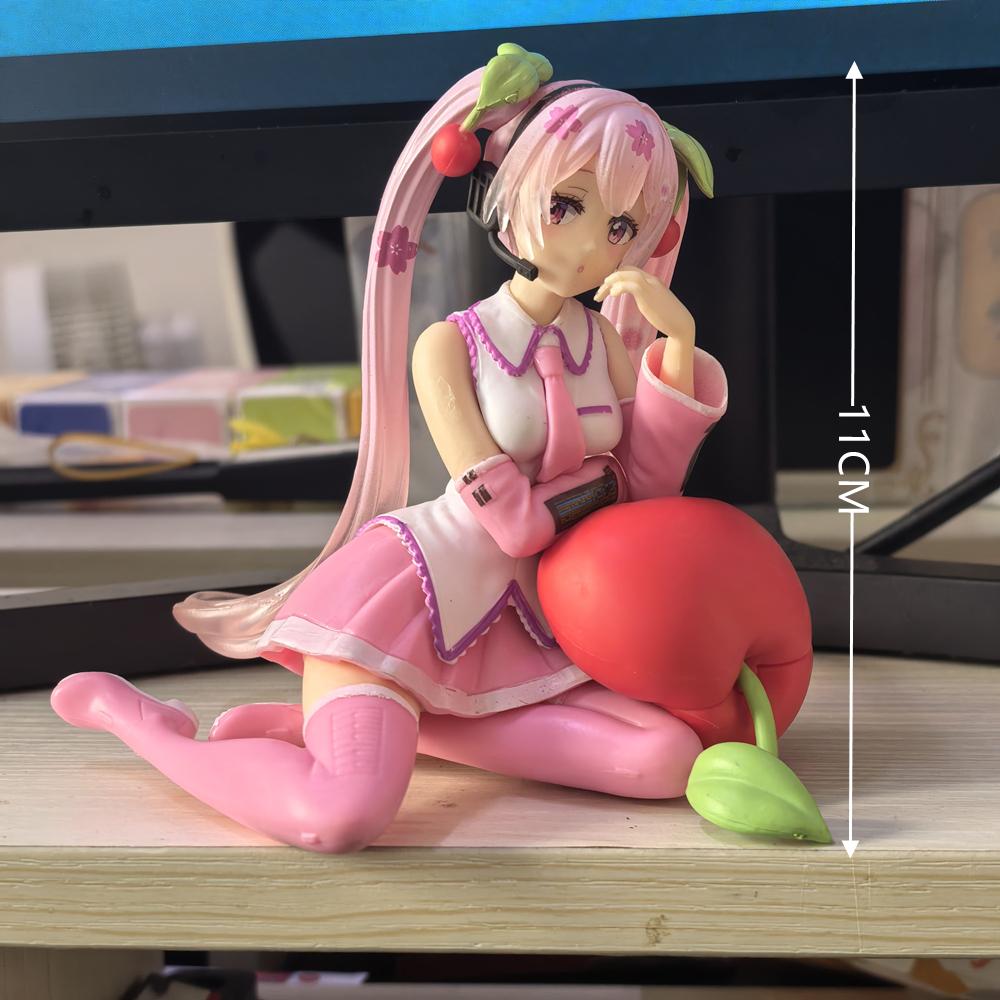 Anime Figure Wedding Dress Action Figures Kawaii Swimsuit Vocaloid PVC Collectible Model Playthings Girl Gift Idea
