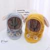 Fleece Children's Integrated Hat Anti Fogging PVC Baby Neck Cap Baby Detachable Cap Set  Autumn