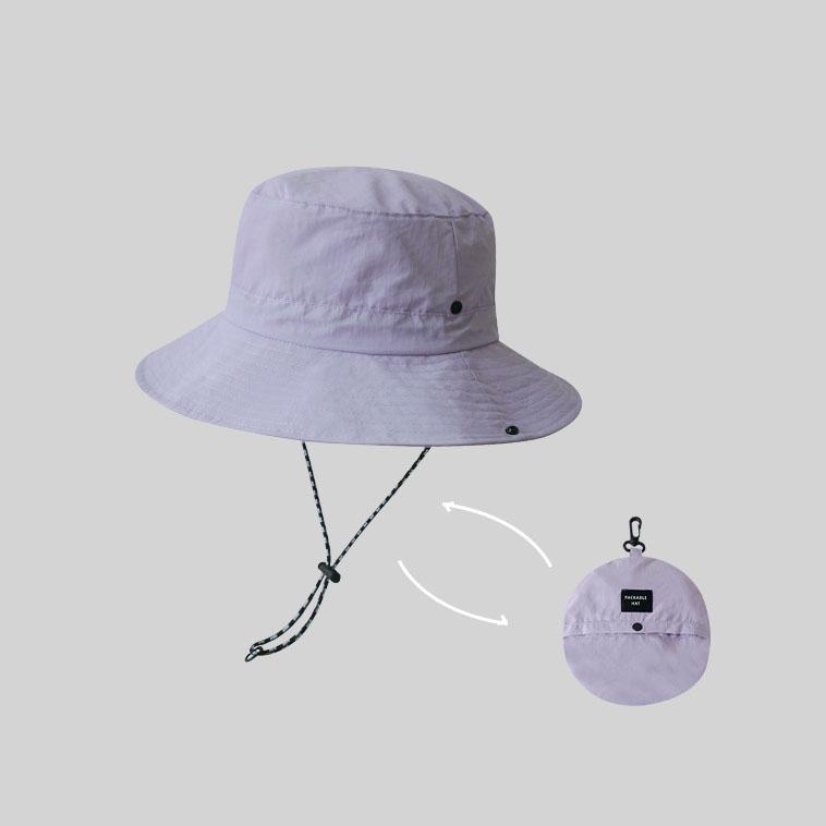 New Quick-Dry Waterproof Bucket Hat - Lightweight Foldable Wide Brim Sun Hat for Men & Women